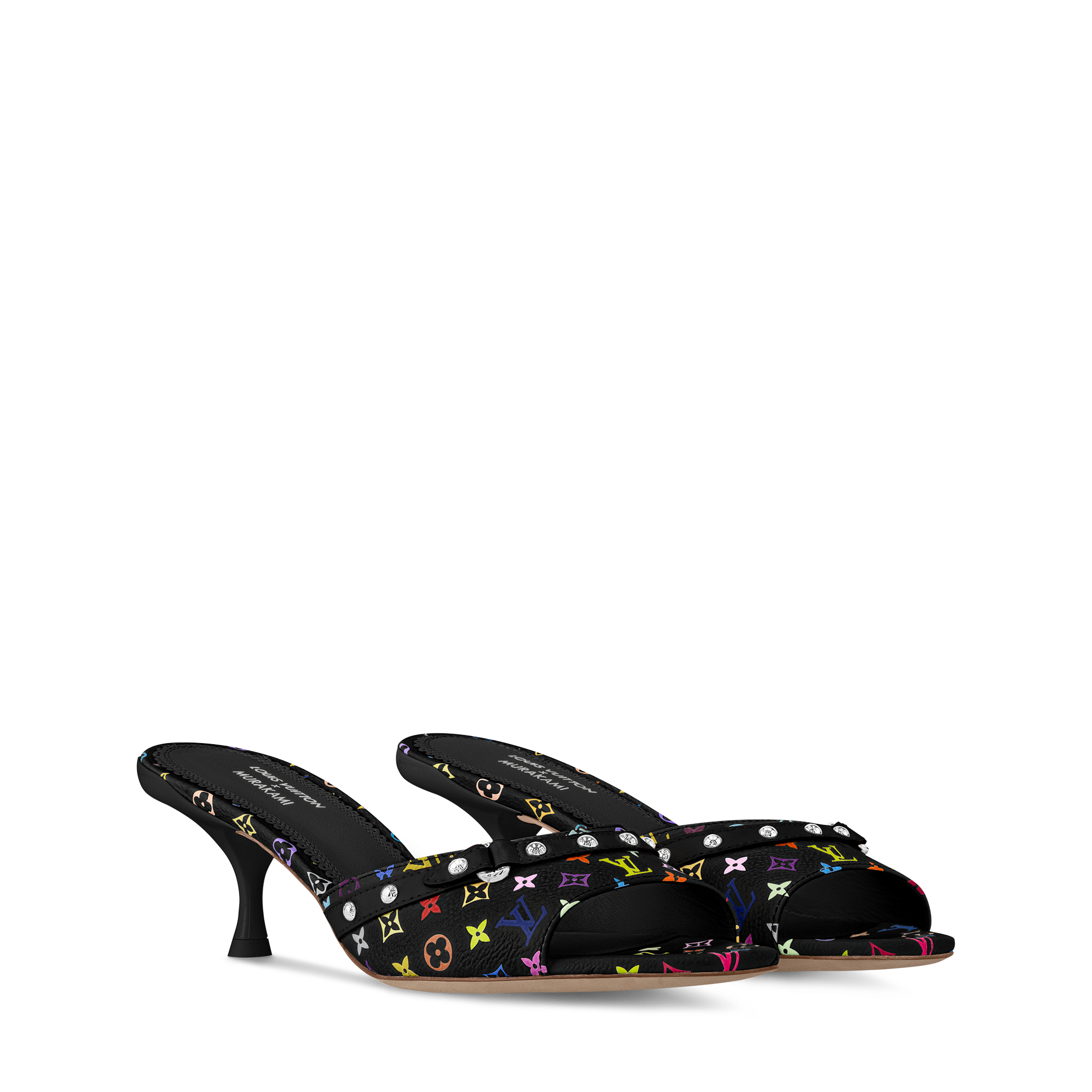 LOUIS VUITTON 蝶ネクタイヌー パピヨンLVカモフラージュ　ブラック LV x TM Mule 6AM - Sapatos | LOUIS VUITTON ®